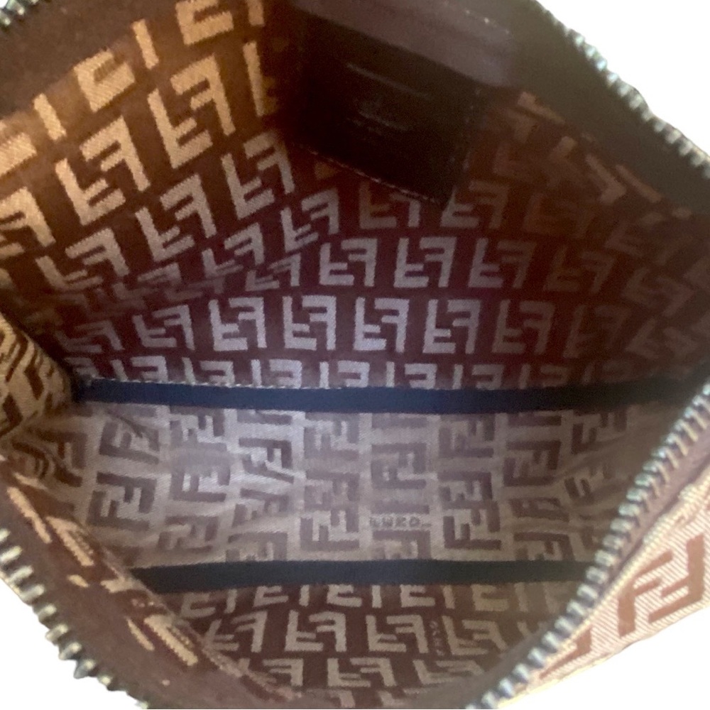 ** SOLD ** Fendi Zucchino Mini Baguette - Picture 7 of 10